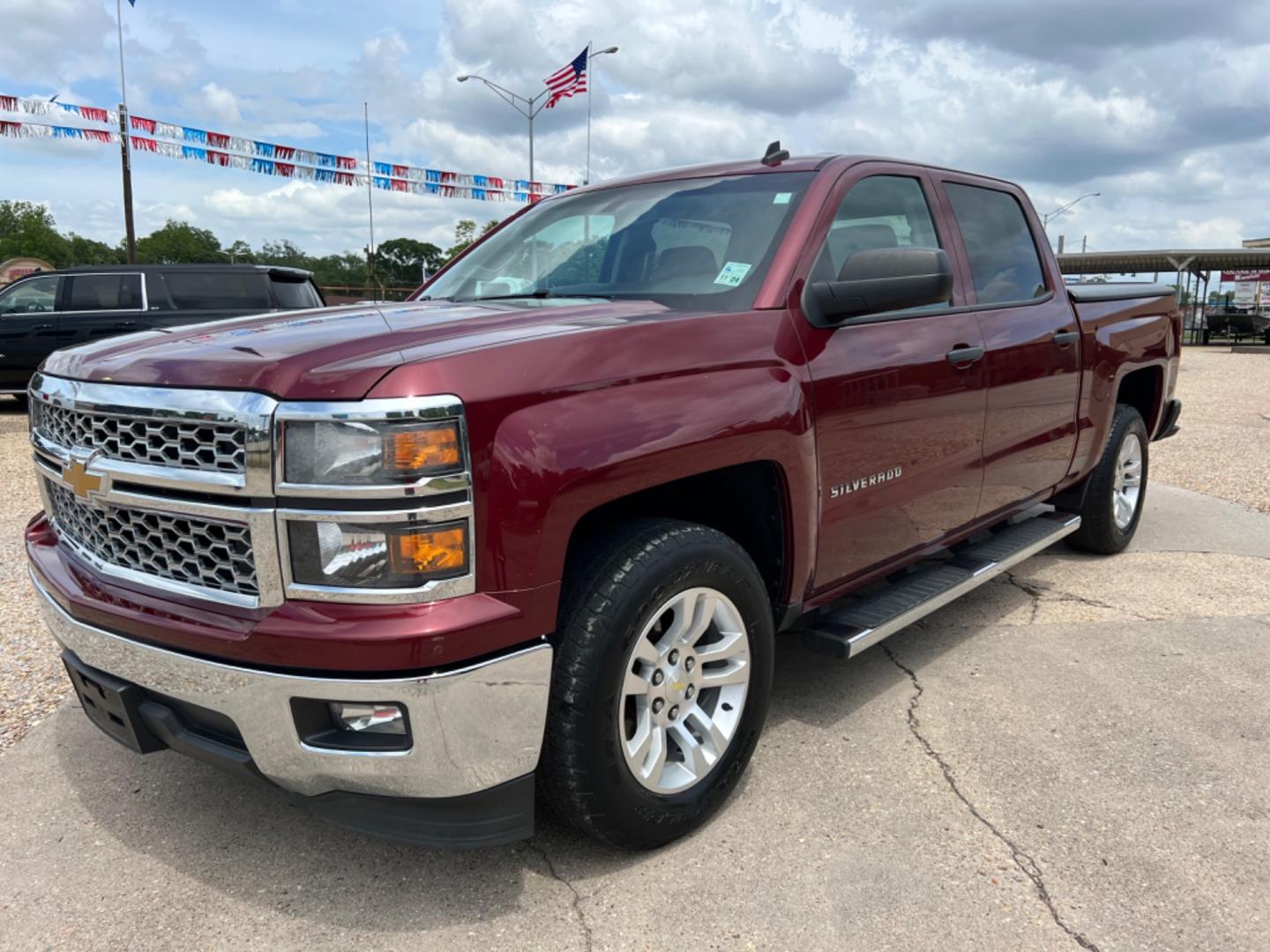 2014 Maroon /Gray Chevrolet Silverado 1500 LT (3GCPCREC4EG) with an 5.3L V8 engine, Automatic transmission, located at 4520 Airline Hwy, Baton Rouge, LA, 70805, (225) 357-1497, 30.509325, -91.145432 - 2014 Chevrolet Silverado Crew Cab LT ***One Owner*** 5.3 V8 Gas, 146K Miles, Power Windows, Locks & Mirrors, Good Tires, Bed Cover, Tow Pkg. FOR INFO PLEASE CONTACT JEFF AT 225 357-1497 CHECK OUT OUR A+ RATING WITH THE BETTER BUSINESS BUREAU WE HAVE BEEN A FAMILY OWNED AND OPERATED BUSINESS AT THE S - Photo#0